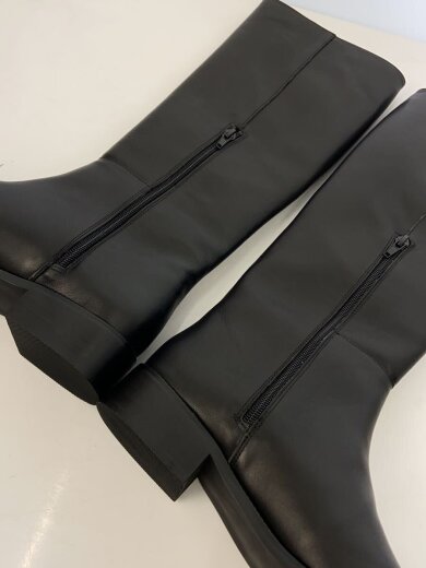 商品画像：ロングブーツ/37/BLK/レザー 8