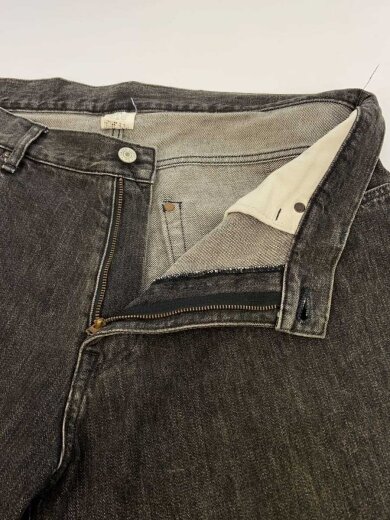 商品画像：デニムセットアップ/デニムジャケット/XL/デニムパンツ/36/コットン/BLK 5