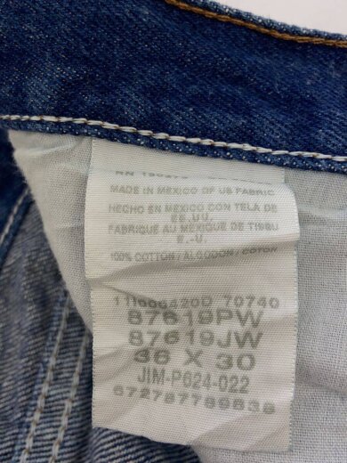 商品画像：デニムパンツ/36/コットン/IDG/無地 5