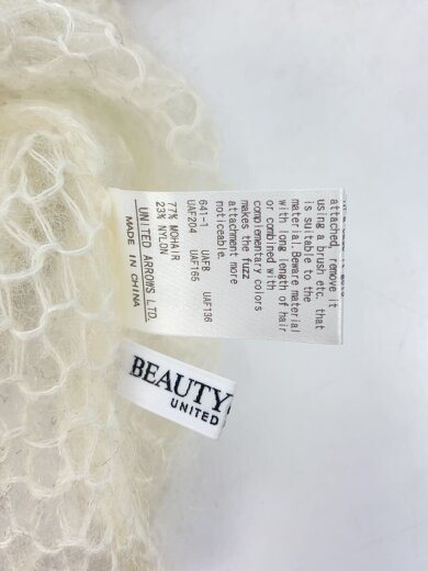 商品画像：モヘヤブレンド ルーズニット プルオーバー/ニット・セーター(薄手)/モヘア/CRM 3