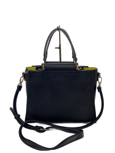 商品画像：2WAY/トートバッグ/ハンドバッグ/BLK/無地 1