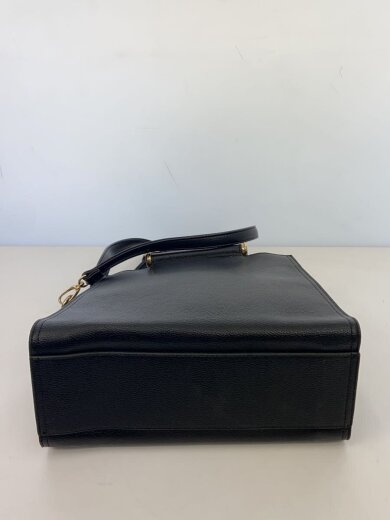 商品画像：2WAY/トートバッグ/ハンドバッグ/BLK/無地 4