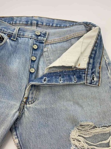 商品画像：80s/USA製/デニムパンツ/ジーンズ/ボトム/32/コットン/IDG/無地 3