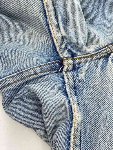 商品画像：80s/USA製/デニムパンツ/ジーンズ/ボトム/32/コットン/IDG/無地 6