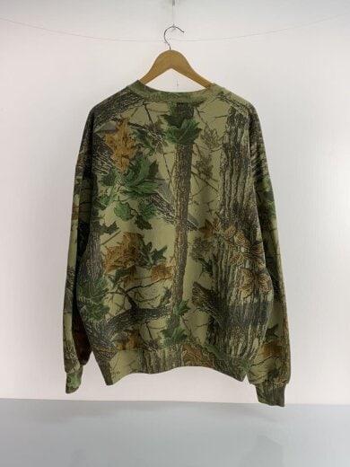 商品画像：USA製/リアルツリー/クルーネック/スウェット/コットン/BEG/カモフラ 2
