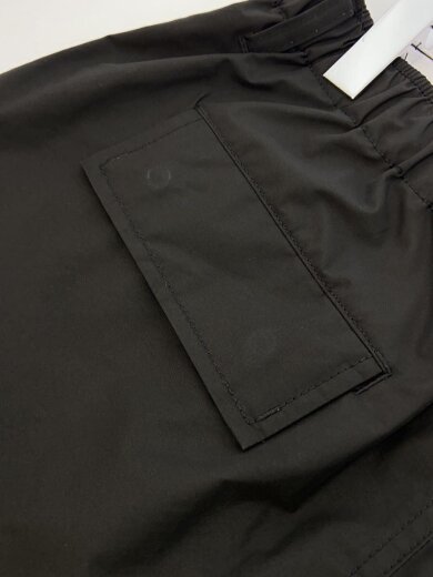 商品画像：ハーフパンツ/ショートパンツ/L/ポリエステル/BLK/無地/BP-16022 6