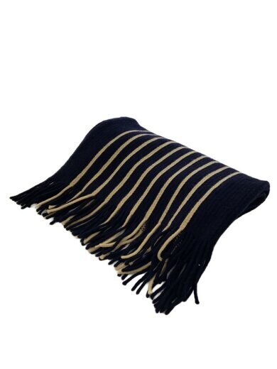 商品画像：MADE BY STONE ISLAND Denims/マフラー/ウール/NVY/ストライプ/メンズ 1