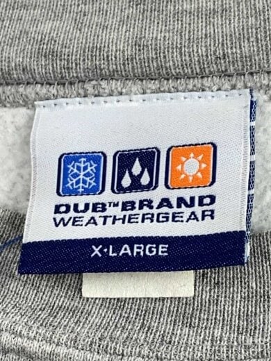 商品画像：DUB BRAND/90s/USA製/ロゴ/スウェット/XL/GRY/プリント 3