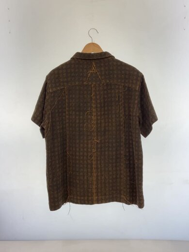 商品画像：AIREI/SS25 WALHALLA MUD DYED SILK SHIRT/半袖シャツ/M/シルク/BRW 2