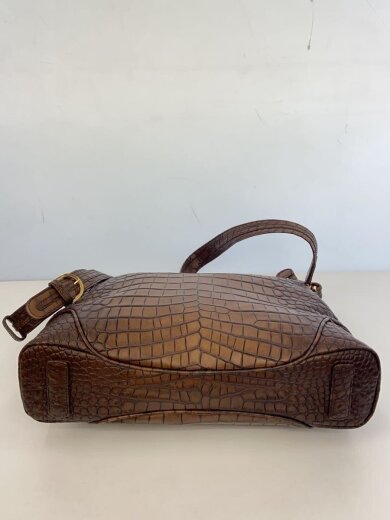 商品画像：型押し/2WAY/ショルダーバッグ/BRW/無地 4