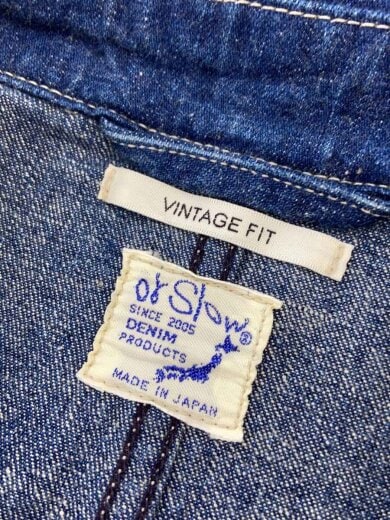 商品画像：VINTAGE FIT/デニムコート/L/コットン/IDG/無地 3