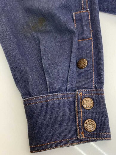 商品画像：70s-80s/ステッチ/デニムパーカー/ジャケット/XL/コットン/IDG 7