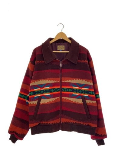 商品画像：ネイティブ柄/ジャケット/XL/ウール/BRD/総柄 1