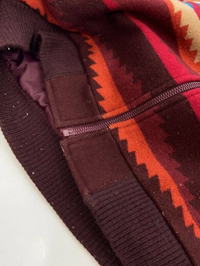 商品画像：ネイティブ柄/ジャケット/XL/ウール/BRD/総柄 7