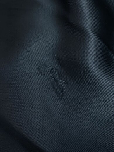 商品画像：90s/USA製/Chevrolet/スタジャン/ナイロンジャケット/XL/ナイロン/BLK/無地 6