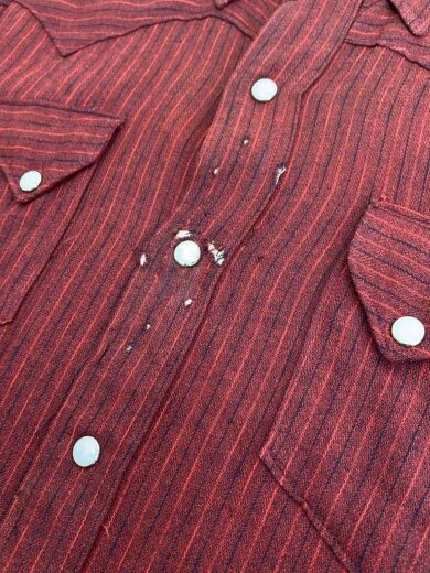 商品画像：40s/ウエスタンシャツ/長袖シャツ/15.5/BRD/ストライプ 7