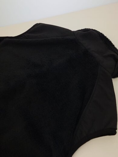 商品画像：フリースベスト/L/BLK 7