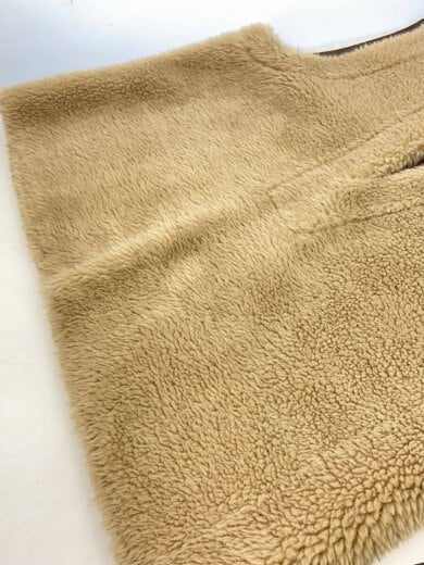 商品画像：フェイクムートンベスト/ファーベスト /フリースベスト/38/ポリエステル/BEG 6