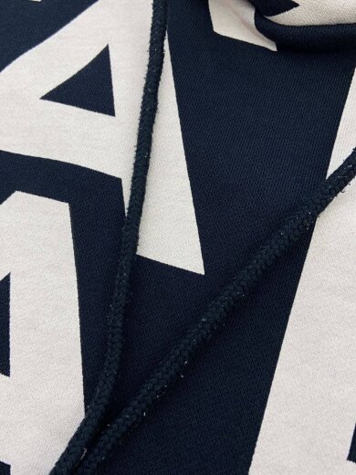 商品画像：Oversized Hoodie/ロゴ/パーカー/XS/コットン/BLK/総柄/C632P26SP22 7