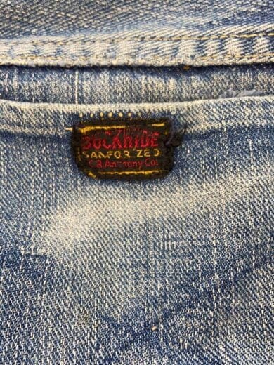 商品画像：50s/BUCKHIDE/デニムパンツ/コットン/34/IDG/無地 4