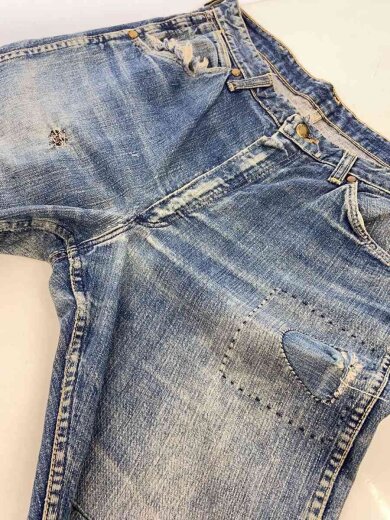 商品画像：50s/BUCKHIDE/デニムパンツ/コットン/34/IDG/無地 7
