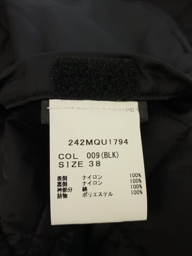 商品画像：LIDDESDALE/キルティングジャケット/38/ナイロン/BLK/242MQU1794// 4