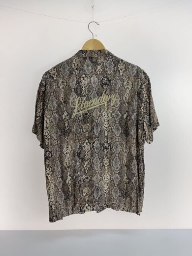 商品画像：パイソン柄/半袖シャツ/M/レーヨン/マルチカラー/総柄 2