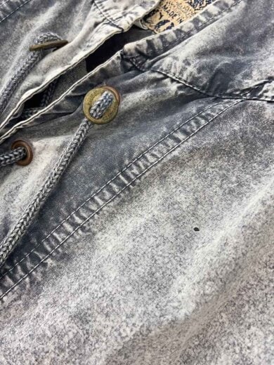 商品画像：COCOA/MADE IN ITALY/プルオーバーパーカー/L/コットン/GRY/無地 8