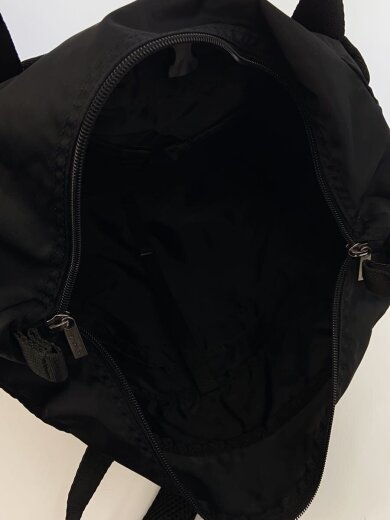 商品画像：2WAY/マザーズバッグ/トートバッグ/バックパック/ポリエステル/BLK/無地 6