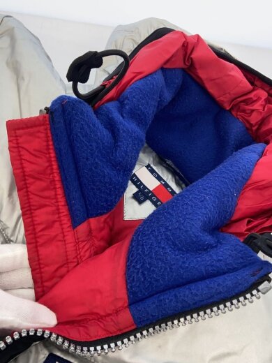 商品画像：90s/ATHLETIC GEAR hooded long down coat/ダウンコート/L/SLV// 6