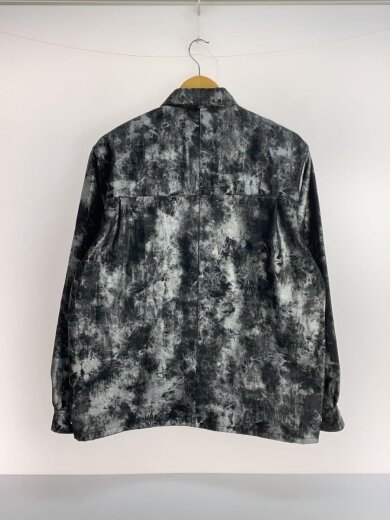 商品画像：Leather Tie Dye Shirts/長袖シャツ/L/ポリエステル/BLK/総柄// 2