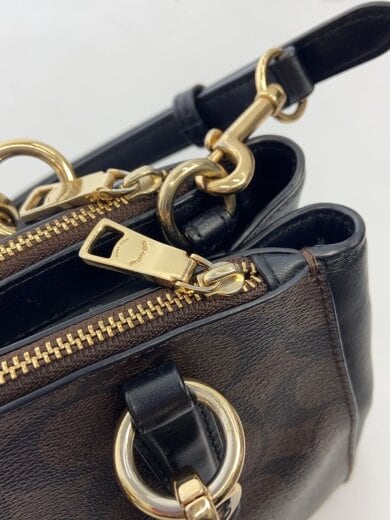 商品画像：2WAY/ハンドバッグ/ショルダーバッグ/BRW/総柄/F58290 7