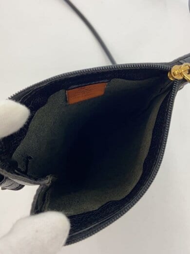 商品画像：ショルダーバッグ/レザー/BLK 6