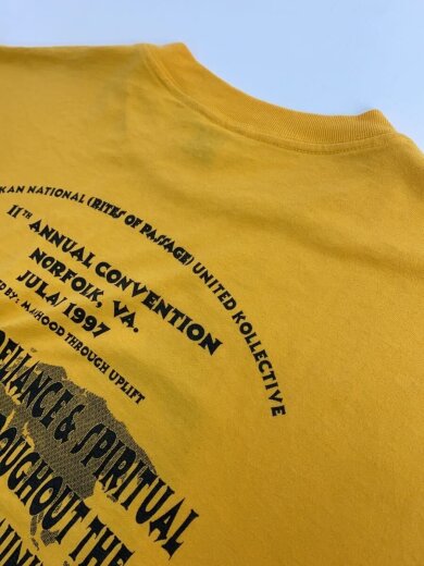 商品画像：A.N.R.O.P.U.K/Tシャツ/XL/コットン/YLW/プリント// 7
