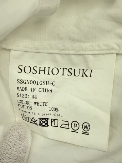 商品画像：The Kimono Breasted Shirt/長袖シャツ/44/WHT/SSGN0010SH-C// 4