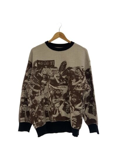 商品画像：BUVA jacquard KNITNAT/ニット・セーター(薄手)/M/アクリル/BRW/bv-knit2500// 1