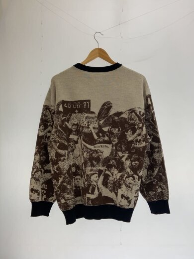 商品画像：BUVA jacquard KNITNAT/ニット・セーター(薄手)/M/アクリル/BRW/bv-knit2500// 2