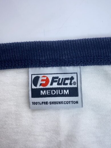 商品画像：Double Sleeve Baseball TShirt/7分袖カットソー/M/コットン/WHT/プリント// 3