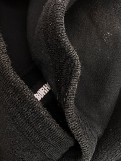 商品画像：CLASSIC-S/C-HOODED.LS/パーカー/M/コットン/BLK/212FPNH-CSM03 8