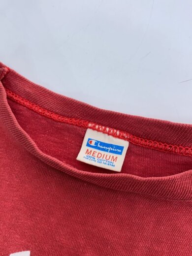 商品画像：80s/USA製/バータグ/HILLTOP CLINIC/Tシャツ/M/コットン/RED// 7