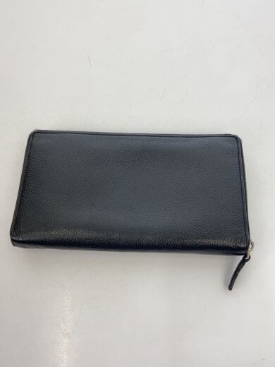商品画像：長財布/レザー/BLK/無地/メンズ/594317// 2
