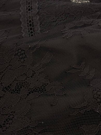 商品画像：Lace Tiered Skirt/ロングスカート/38/ポリエステル/BLK/21251515310// 8