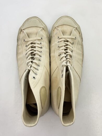 商品画像：10 HOLE ATHLETIC SNEAKER/ハイカットスニーカー/US8/WHT/0183-OJ-16 3