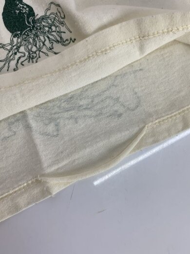 商品画像：90s/USA製/ボタニカル柄/Tシャツ/L/コットン/WHT/プリント// 7
