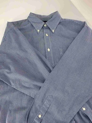 商品画像：00s/OLD GAP/ボタンダウン ギンガムチェック長袖シャツ/M/コットン/IDG/チェック 8