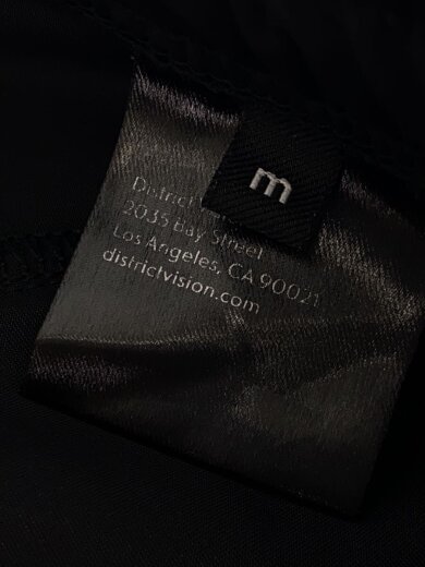 商品画像：District Vision/トラックパンツ/ボトム/M/ナイロン/BLK/無地 5