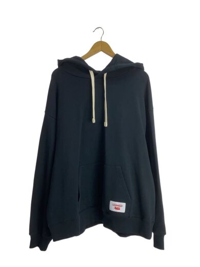 商品画像：猫耳/プルオーバースウェットパーカー/XL/コットン/BLK// 1
