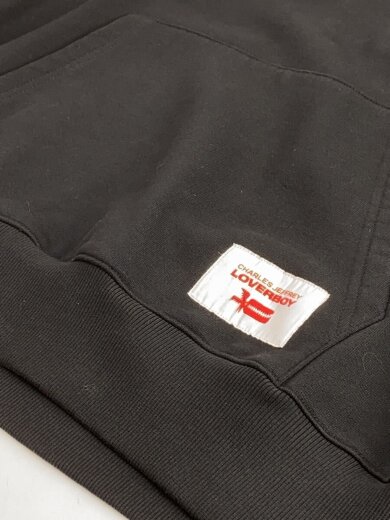 商品画像：猫耳/プルオーバースウェットパーカー/XL/コットン/BLK// 9