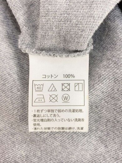 商品画像：Tシャツ/M/コットン/GRY/プリント// 4