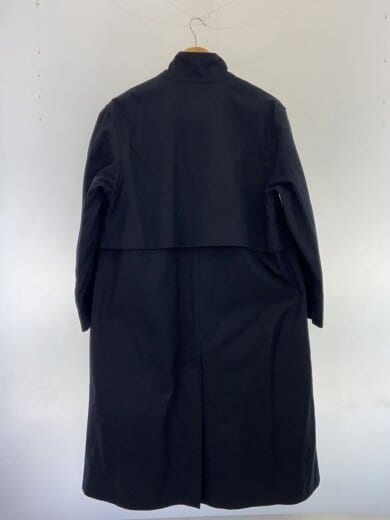 商品画像：プルーフェドコットンポプリンコート/2/コットン/NVY/無地/595-4210502 2
